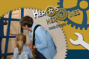 Viens t’a(musées) – Visite en famille de Héros, héroïnes : mode d’emploi
